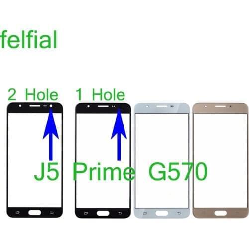 For Samsung Galaxy J5 Prime G570 G570F G570M G570Y / J5 Prime 2017 G571F G571 Touch Screen Front Panel Glass Lens Outer LCD