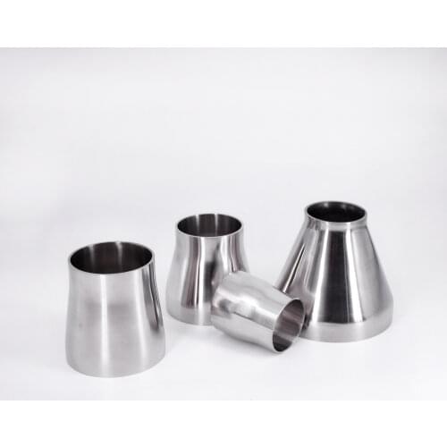 19/25/32/35/45/51mm Butt Welding Concentic Reducer SUS304 Stainless Sanitary Pipe Fitting Homewbrew