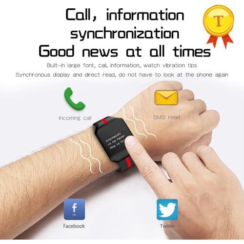 Heart Rate Blood Pressure Monitor Smart band Watch support Call SMS Notification Fitness Tracker bracelet IP67 for xiaomi phone