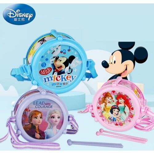 Disney cartoon Mickey drum toy drum childrens drum playing toy baby hand drum Orff percussion instrument toy