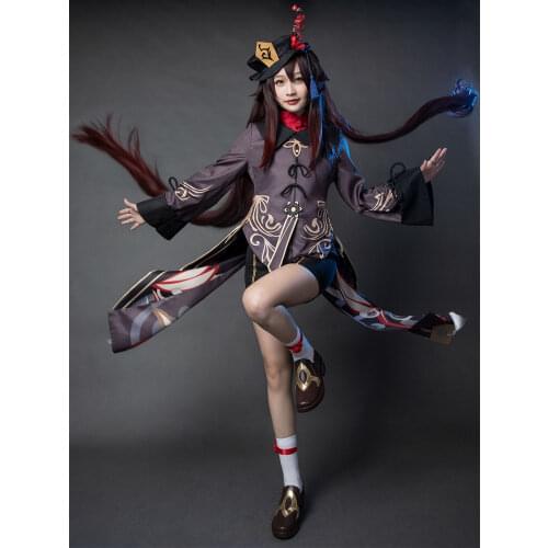 Genshin Impact Hu Tao Cosplay Costume C00283