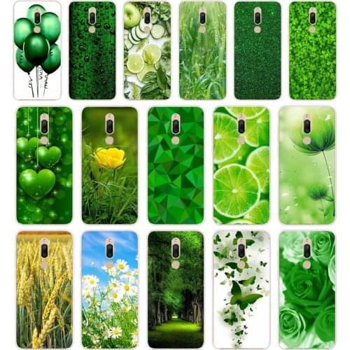 355FG Beautiful Emerald Green glitter gift Soft Silicone Tpu Cover phone Case for Meizu M5 M5C M5S Note M6 M6S M6T case