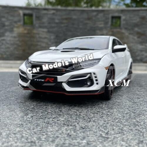 Diecast Car Model LCD Models Type-R FK8 2020 1:18 (White) + SMALL GIFT