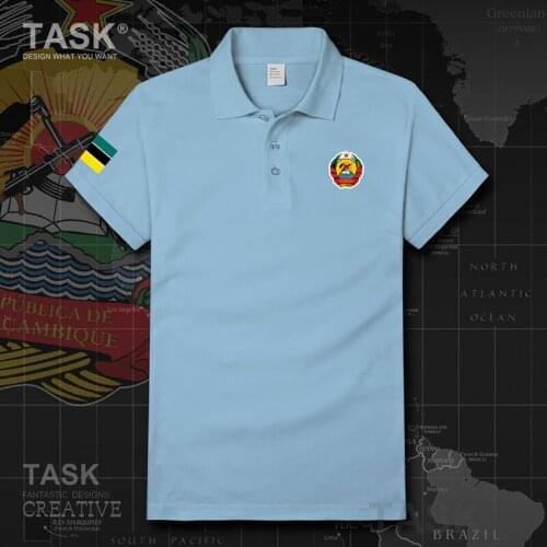 Army Mozambique MOZ Mozambican t shirt mens Military Tactical country clothes Short sleeve polo shirts men casual Sports jerseys