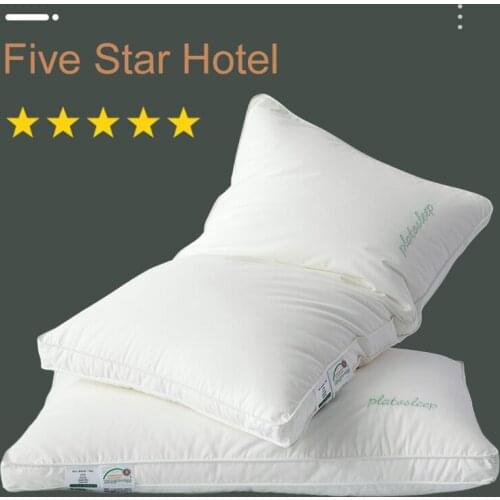 White Pillow Filling Neck Pillow Core for Sleeping Bed Pillow 100% Cotton Cushion Core Inner Home Home Textile