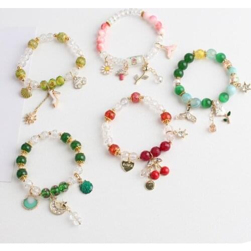 CHENFAN 2020 new arrivals in store Japanese and Korean style summer beach jewelry ladies bracelet fresh romantic bead bracelet