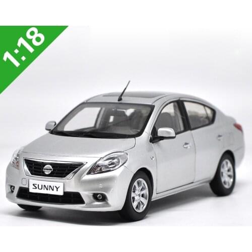 Original Box 1:18 High Meticulous Nissan Sunny Alloy Model Car Static Metal Model Vehicles For Collectibles Gift