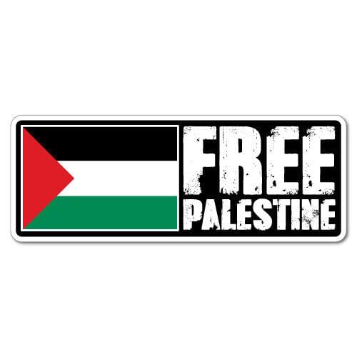 Palestine flag sticker bumper motorcycle helmet trunk patriotism decals high quality KK vinyl cover scratched waterproof PVC