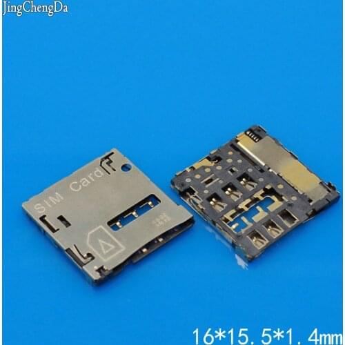 JCD 1pcs connector for Samsung S3 I9300 I9305 S4 I9505 I9500 NOTE2 N7100 N7105 sim card reader slot tray holder socket