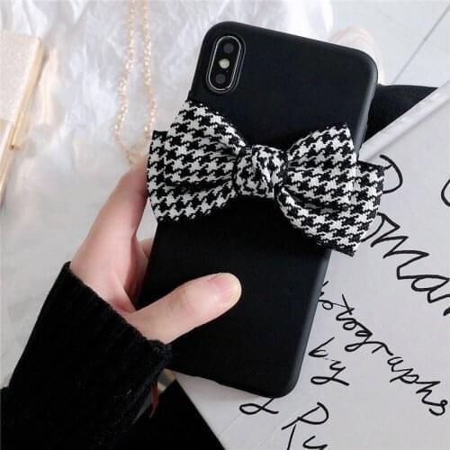 Luxury Lattice Bowknot Phone Case For Samsung A42 5G A12 A01 A11 A21S A31 A51 A71 A10 A10E A10S A20 A20S A20E A30S A50 A70 A90