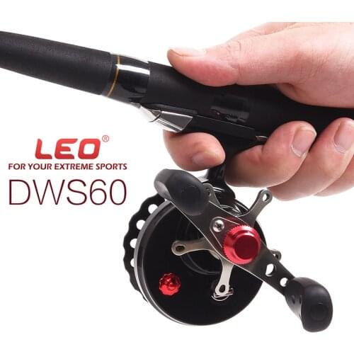 Leo Dws60 For Fly Fishing Micro Lead Fishing Method 2.6:1 Leo Inertial Coil Fishing Reels Spinning Reel High Footed Raft