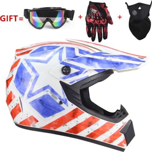 Super Light Helmet Motorcycle Racing Bicycle Helmet Cartoon Children ATV Dirt bike Downhill MTB DH cross Helmet capacetes