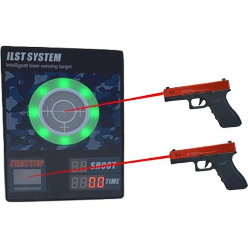 J10C Intelligent Electronic Scoring Timer Red Dot Sensing Target for Most Laser Bullet Simulators IPSC Optical Sight Practising