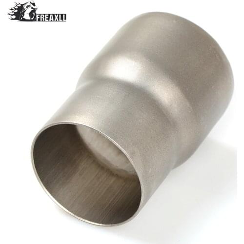 Universal 61mm-51mm Motorcycle Modified exhaust Muffler pipe Adapter Reducer Connector Pipe Tube For Kawasaki Ninja 636 ZX-6R