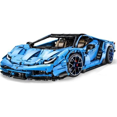 IN STOCK C61041 Lamborghinis 100 year Centenario 1:8 hypercar Super Racing Car New moc-39933 Model Building Blocks Toy Gift