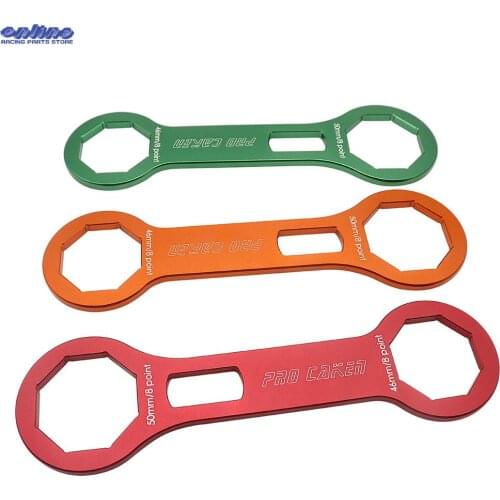 Fork Cap Wrench For HONDA CRF250R 2004-2017 CRF450R 2004-2008 CRF250X 2006-2017 CRF450X 2005-2017