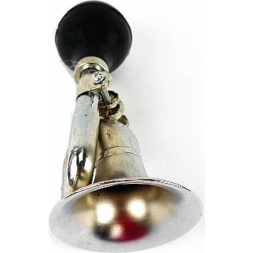 Air Horn Hand-pinched Air Horn Vintage Motorcycle Horn Stainless Steel Rain Proof and No Rust
