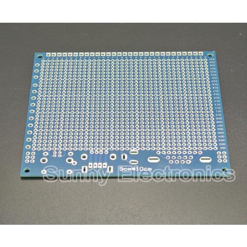 High quality Single side Protoboard 9x10cm PCB Universal Experiment Matrix Circuit Board