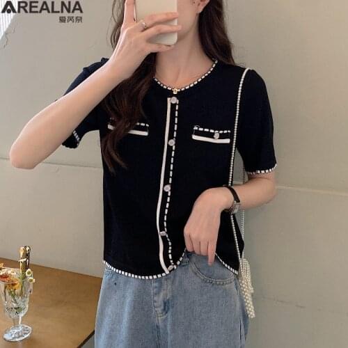 2021 Summer Casual short Sleeve Ice silk Knitted Sweater Women Pullover Sweaters Korean Style plus size loose Pull Knitwear 4xl