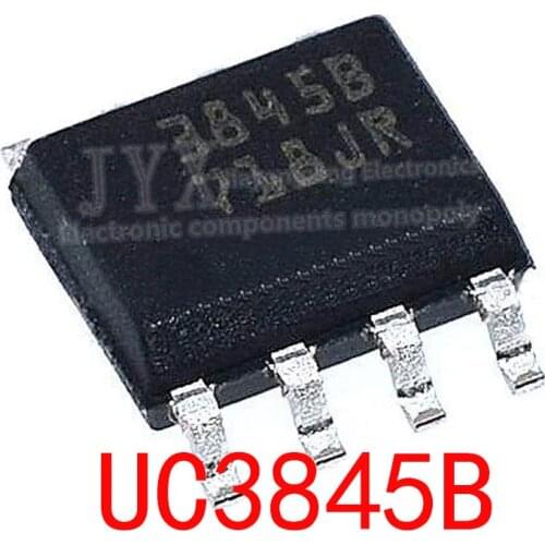 10PCS/Lot UC3845 UC3845B UC3845BN 3845B SOP-8 SMD IC New Original