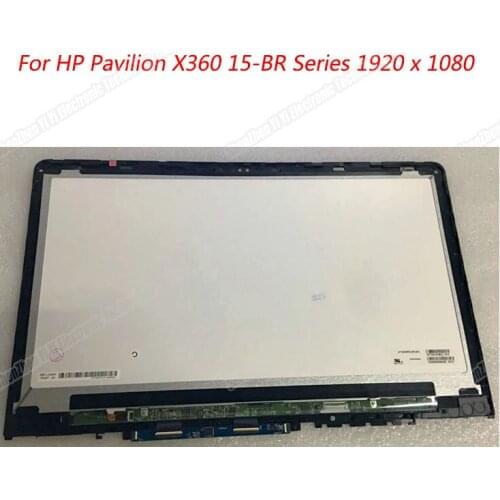 15.6 inch lcd display for HP PAVILION x360 15-BR series lcd touch digitizer assemble 1920*1080