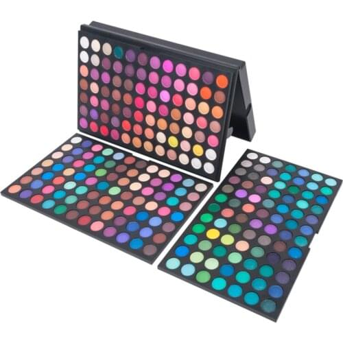 2019 NEW 252 Color Eyeshadow Palette Shimmer Shine variety of styles Makeup Box Makeup Artist Studio School Set Kit
