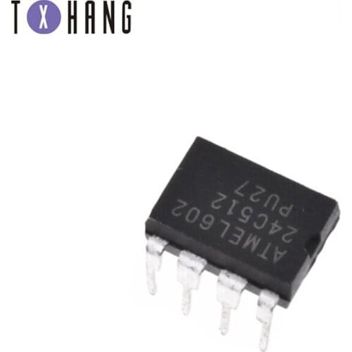 AT24C512 24C512 2.7V-5.5V DIP8 diy electronics