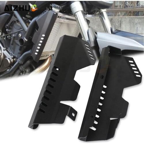 Motorcycle Radiator Side Cover Radiator Reserve Tank Side Cover Protector FOR YAMAHA MT-07 FZ-07 MT07 FZ07 MT 07 2013-2016 2015