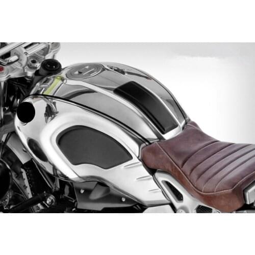 Black Rubber Motorcycle Tank Traction Side Pad for R ninet 1200