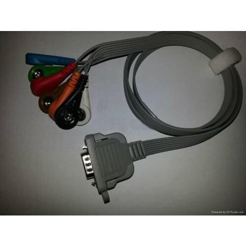 DMS DP15P One-Piece 7ld ECG Cable