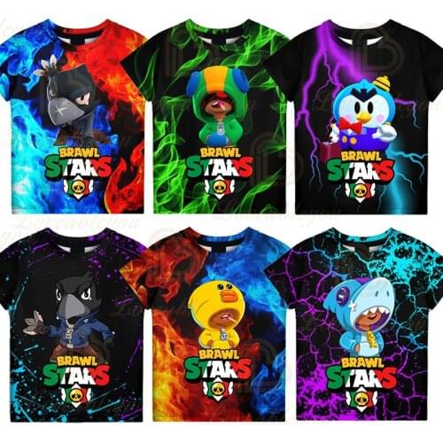 PRIMO MORTIS 6 To 19 Years Kids Leon t shirts and Stars, Mr.P Game 3D Boys Girls Tops Teen Clothes