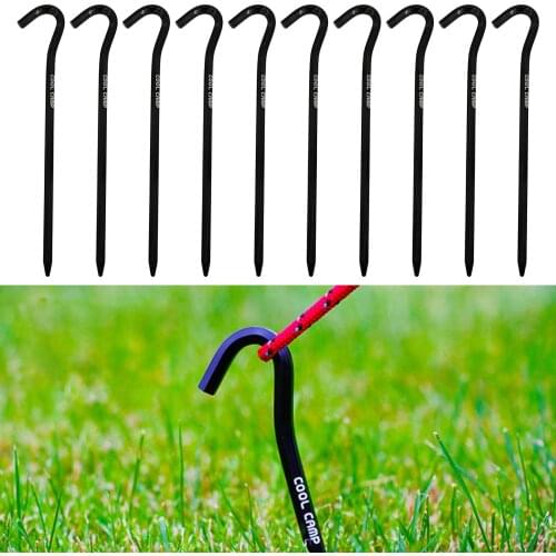 Aluminium Alloy Tent Pegs Camping Tent Stakes Portable Canopy Nail Ground Pin Tent Accessories