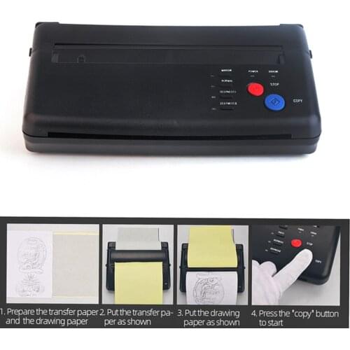 Copier Stencil Machine Tattoo Transfer Machine Printer Drawing Thermal Stencil Maker Copier for Tattoo Transfer Paper