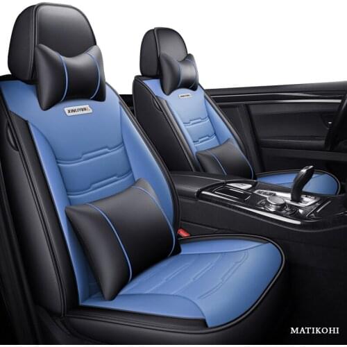 MATIKOHI leather car seat cover For ssangyong kyron actyon sport korando rexton accessories covers for vehicle seats