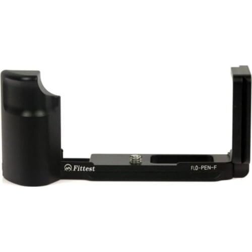 L-shaped Shoot Quick Release L Plate/Bracket Holder Vertical hand Grip for olympus PEN-F Camera ballhead