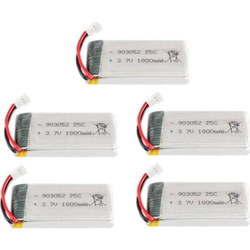 3.7v 1800mAh lipo Battery for KY601S SYMA X5 X5S X5C X5SC X5SH X5SW M18 H5P HQ898 H11D H11C battery 903052