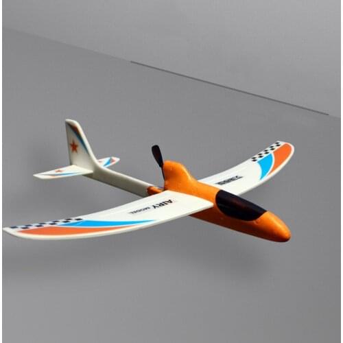 Streamline Ornament Educational Electric Hand Throwing Model DIY Funny Glider EPP Foam Capacitor Gift Airplane Toy Children