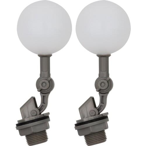 1pcs cow bowl 6fen float Arrival Adjustable Mini Plastic Float Valve for Aquarium Reverse Osmosis System Easily Used