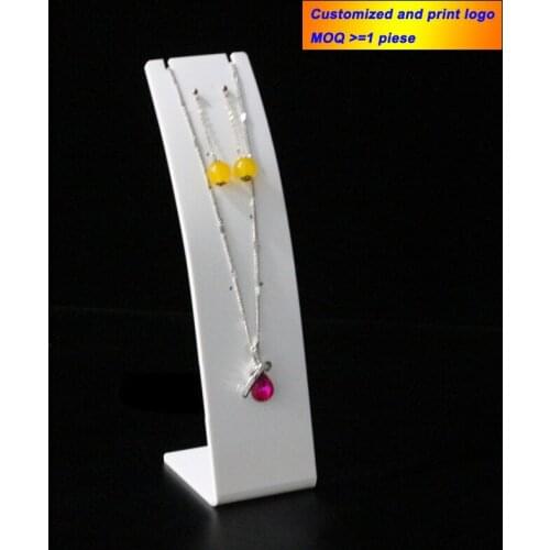Earring Display Stand Acrylic Necklace Showing Rack L Necklace Display Organizer Earring Holder Earring Case