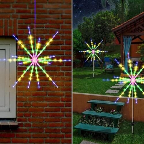 Holiday Lighting Lamps LED Hanging Starburst Lights Christmas Garland Festival Fairy Twinkle Lamps Decoration