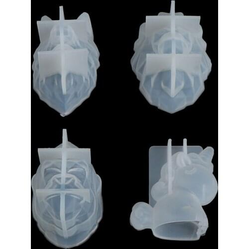 Crystal Epoxy Resin Mold Animal Stereo Casting Silicone Mould For Jewelry DIY Making Finding Accessories