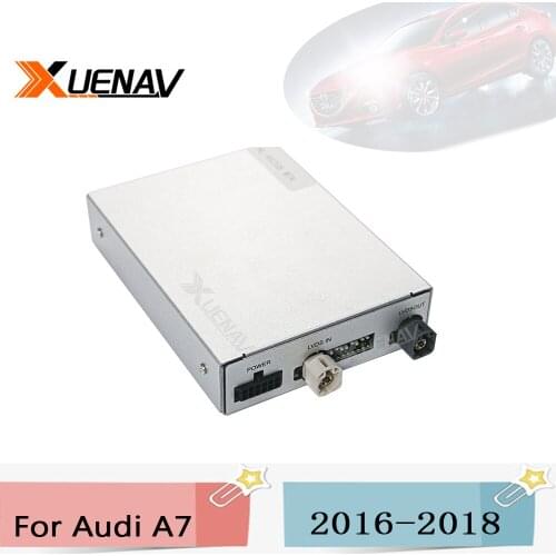 Car Android Video Intelligent System Multimedia Video Interface For-Audi A7 2016-2018 Car GPS Navigation Decoding Box