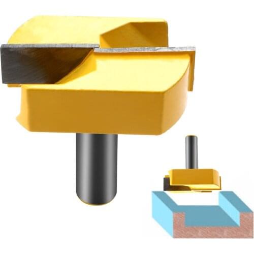 Strong 1/2" Shank carbide alloy diameter Bottom Cleaning Router Bit Mayitr Woodworking Router Bits Milling Cutter for MDF Solid