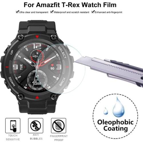 Watch Protective Film Explosion-proof Soft Tempered Film High-definition Resist Hydrogel Protector for Amazfit T-REX Watch