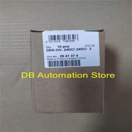 100% original sealed PHOENIX CONTACTSolid-state relay terminal block - DEK-OV- 24DC/ 24DC/ 3 - 2941374