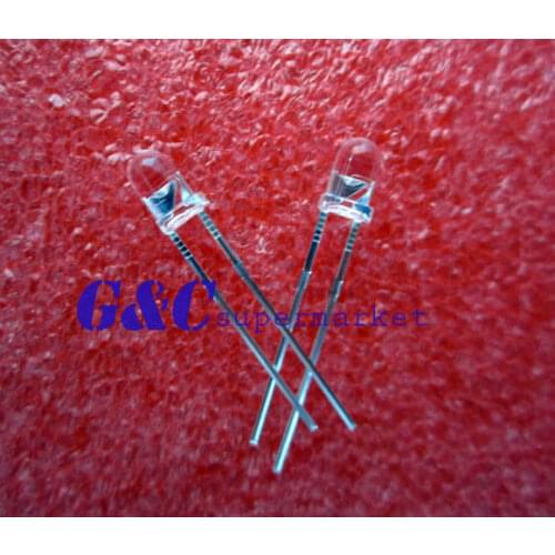 100pcs 3mm Green Round Superbright LED Light LED lamp GOOD QUALITY diy electronics