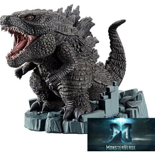 11CM Godzilla Deformation King Godzilla (2019) Painted Assembled Action Figure Model Collectible Toy Children Gift
