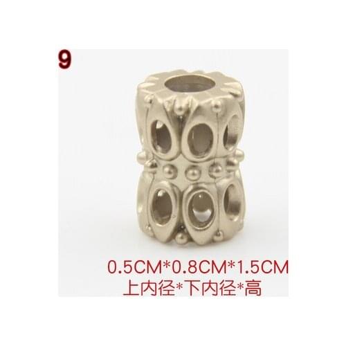 Free shipping 10pcs/lot down jacket clothing accessories cord end Metal Stopper