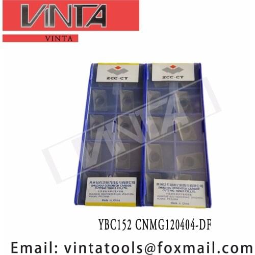 Free shipping high quality YBC152 YBC252 YBC251 CNMG120404-DF cnc carbide turning inserts