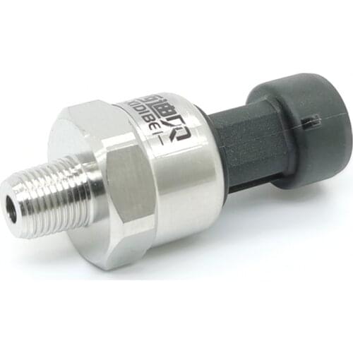 Pressure sensor Transducer for Car suspension fuel gas air 1/8NPT DC 12V 10bar 1-5V 0.3m ceramic sensor stainless steel